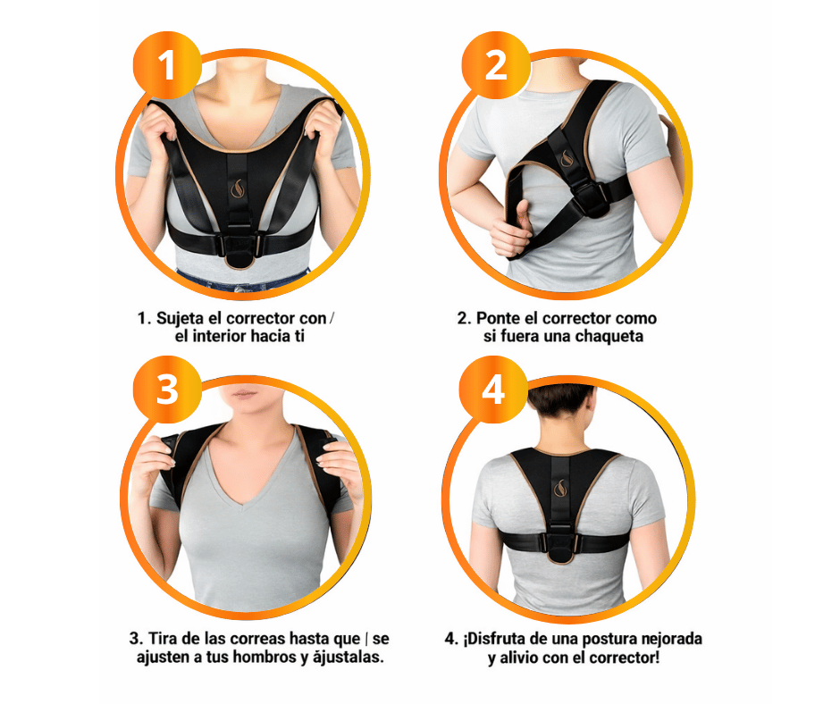 Polaro PostureFix™ – Corrector de postura ergonómico