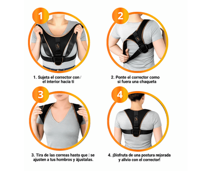 Polaro PostureFix™ – Corrector de postura ergonómico