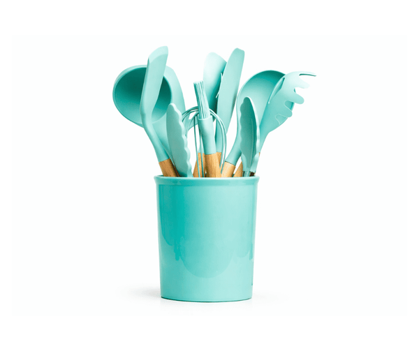 Polaro ChefSet™ - Set de utensilios de cocina de silicona (12 piezas)