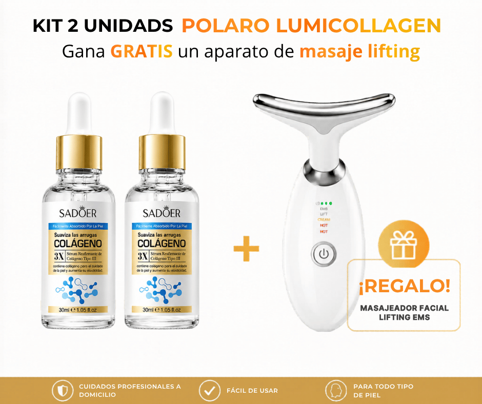 Polaro Lumicollagen™ - Sérum Facial Reafirmante con Colágeno Tipo III