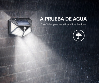 Velaro SolarGuard™ - Luz solar exterior con sensor de movimiento (Pack 2 unidades)
